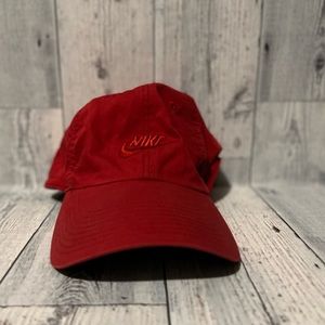 Red Nike Cap
